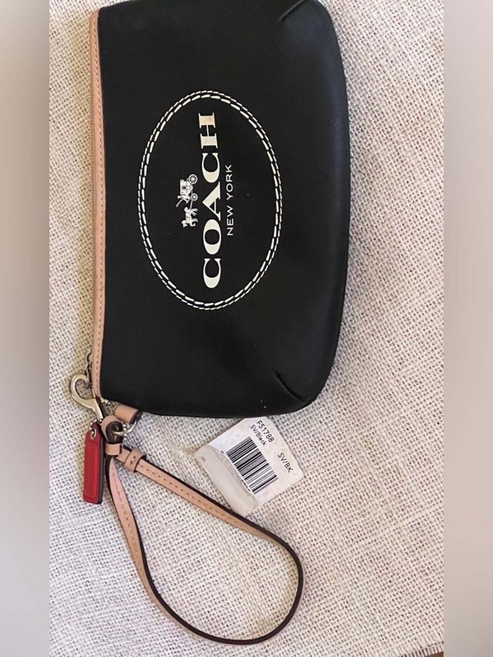 RARE Coach Vintage Stage Coach Wristlet